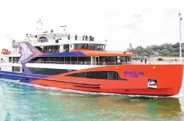 福建最大海上游轮正式亮相——“波赛东66”轮定位为“海上会客厅”，计划下月在厦投入运营
