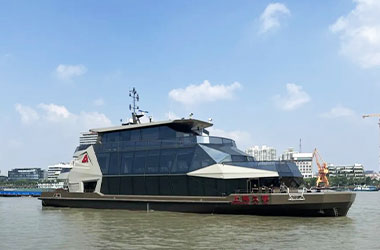 重实践 建新功 | 中国船舶七〇二所建造的“上海久事”号游船正式交付