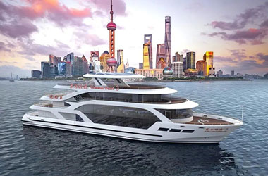 【探索】黄浦江游船增添新成员！“上海之星”游船顺利吉水